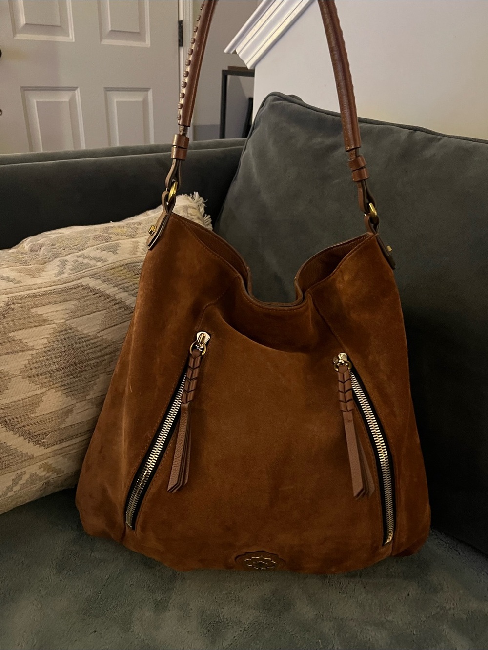 OrYany Brown Suede bag - Picture 3 of 11